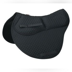 ECP Black Quilted Saddle Pad NWT